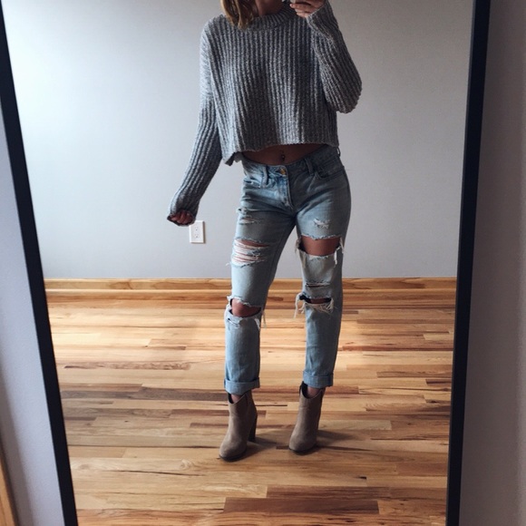 Forever 21 Sweaters - F21 chunky cropped sweater